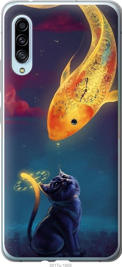 

Чехол на Samsung Galaxy A90 5G Кошкин сон