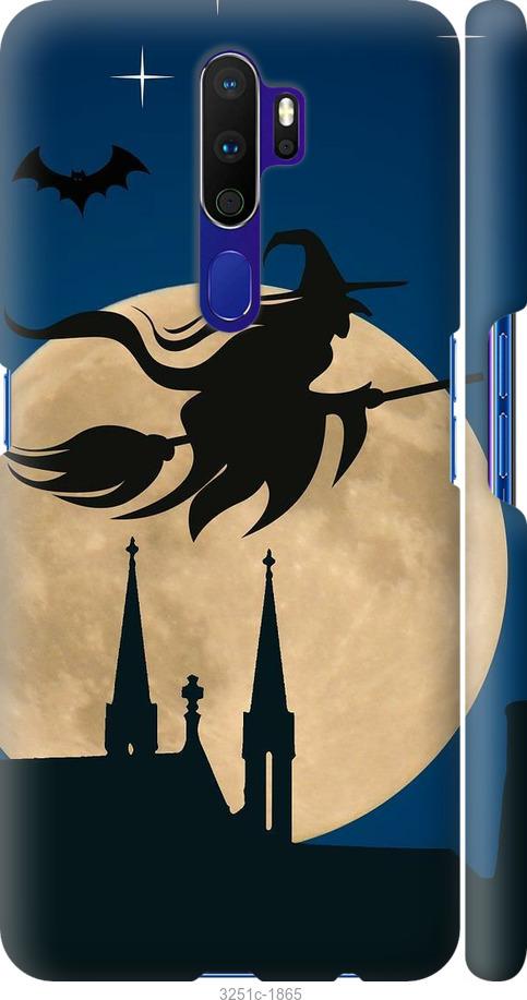 

Чехол на Oppo A5 2020 Ведьма на метле v2