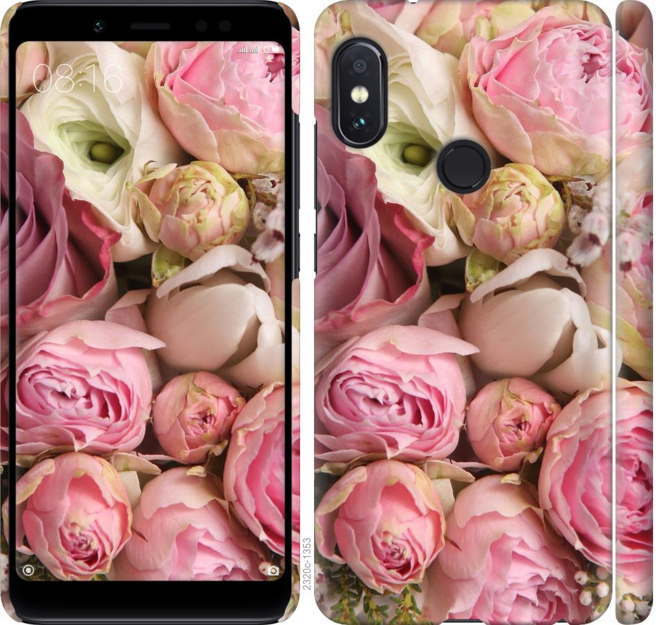 

Чехол на Xiaomi Redmi Note 5 Pro Розы v2