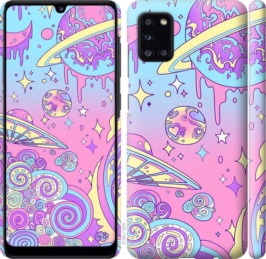 

Чохол на Samsung Galaxy A31 A315F Рожева галактика