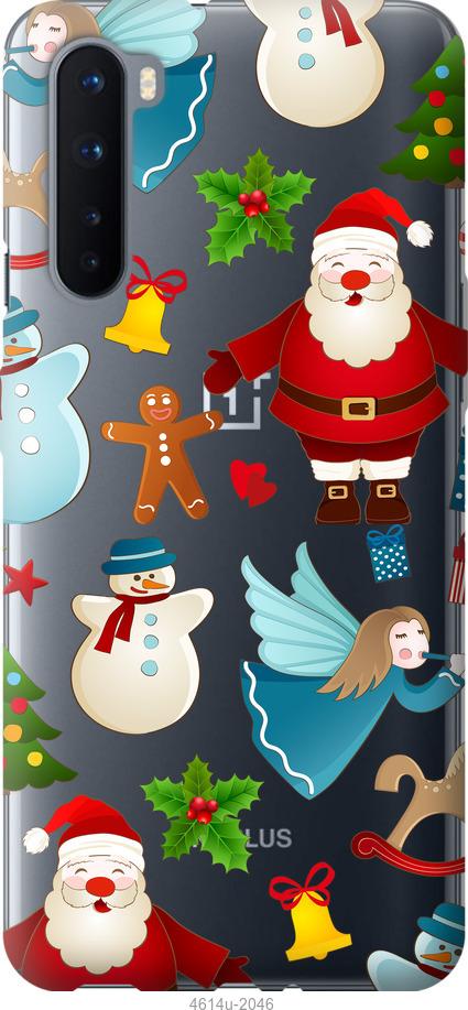 

Чехол на OnePlus Nord Новогодний 1