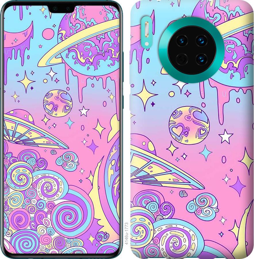 

Чохол на Huawei Mate 30 Pro Рожева галактика