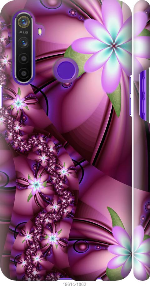 

Чехол на Realme 6i Цветочная мозаика