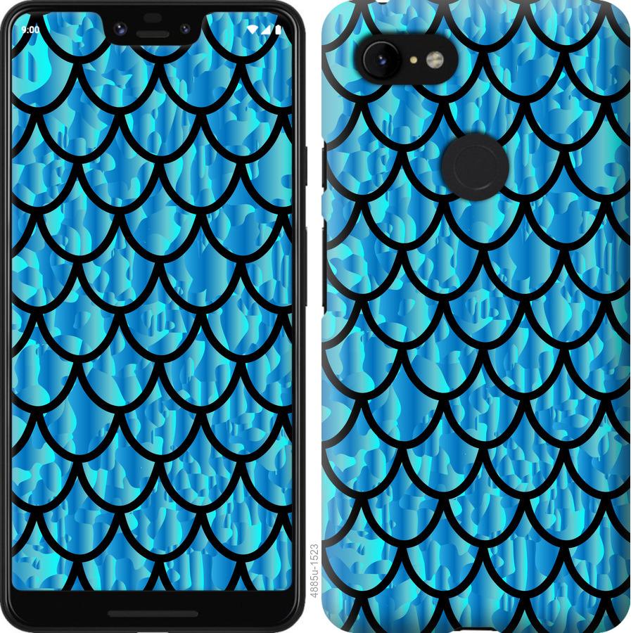 

Чехол на Google Pixel 3 XL Чешуя