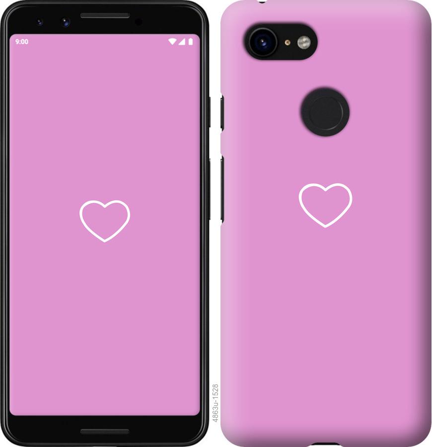 

Чохол на Google Pixel 3 серце 2