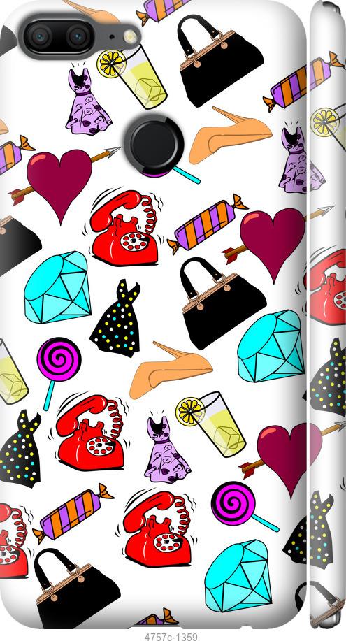 

Чехол на Huawei Honor 9 Lite stickers