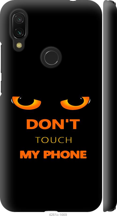 

Чехол на Xiaomi Redmi 7 Don't touch the phone