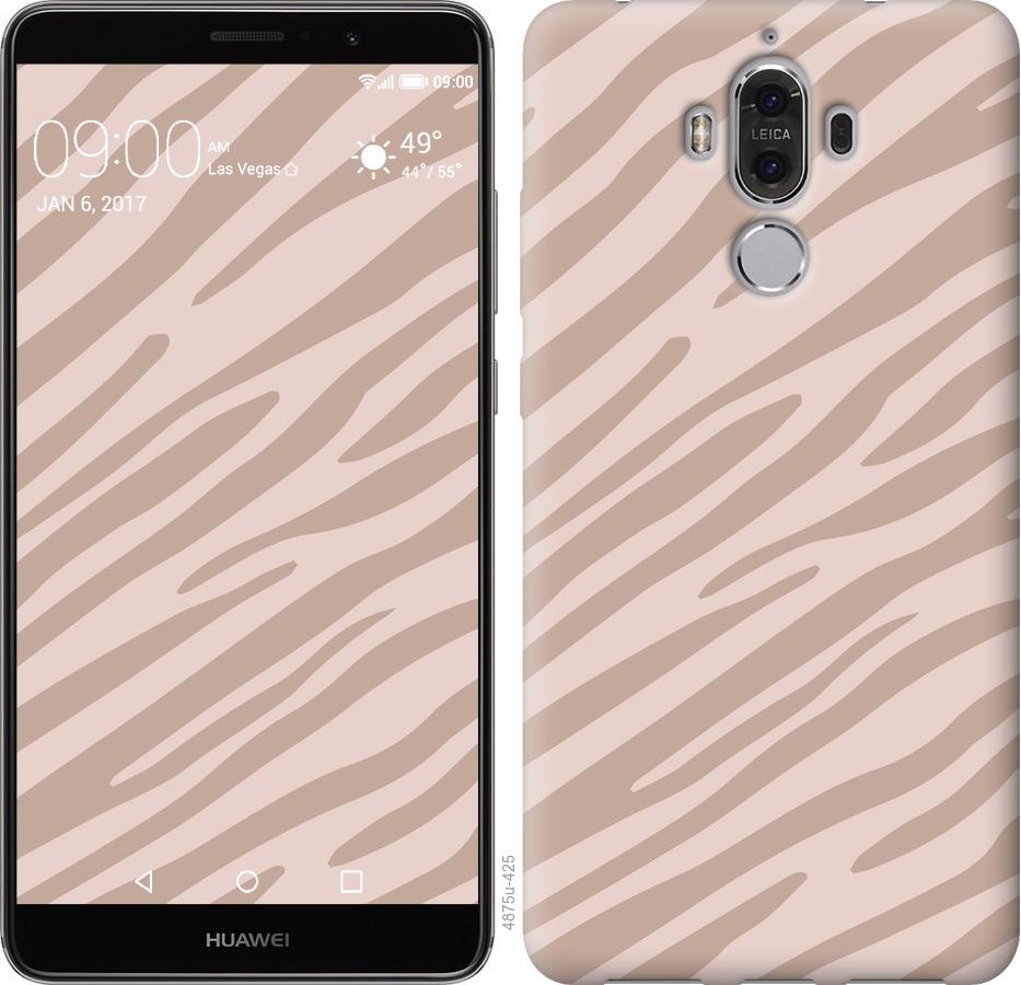 

Чохол на Huawei Mate 9 Зебра беж