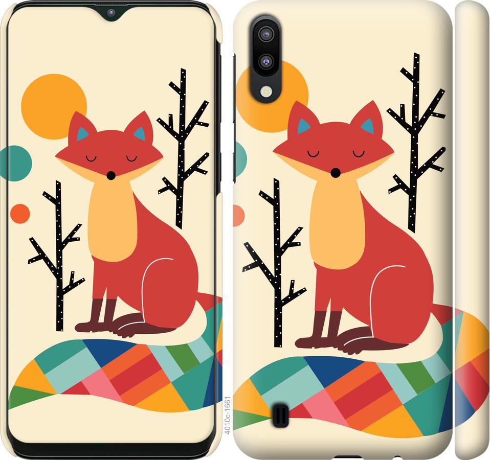 

Чехол на Samsung Galaxy M10 Rainbow fox