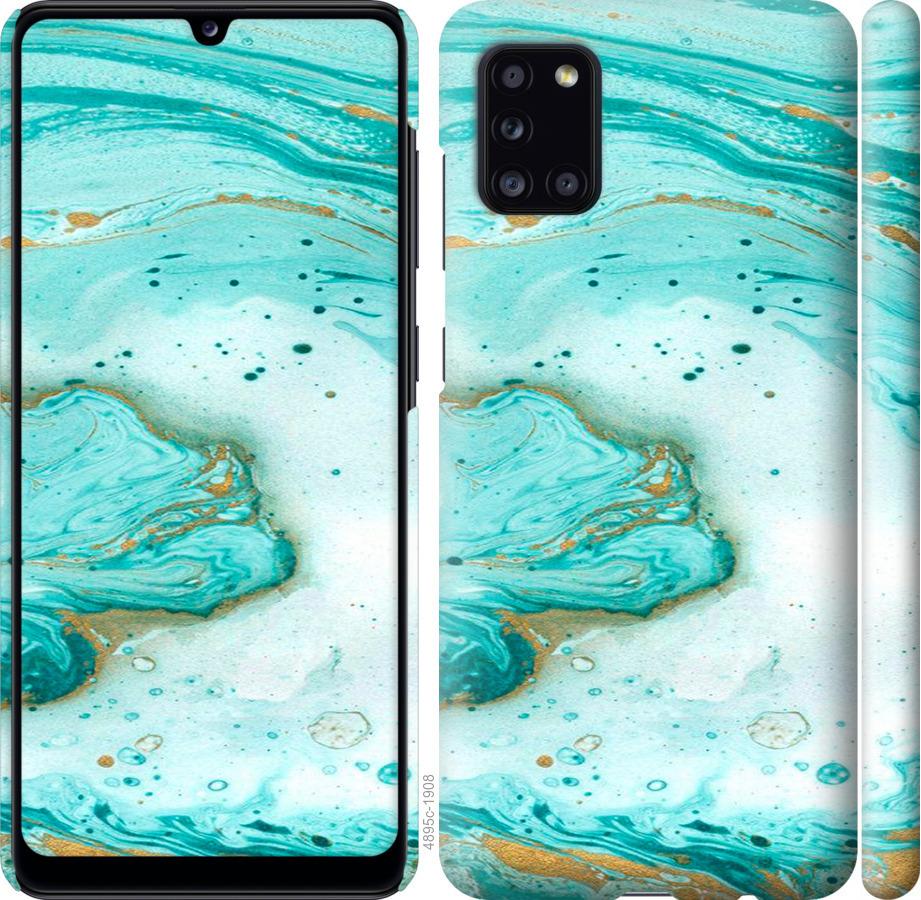 Чехол на Samsung Galaxy A31 A315F Мраморный