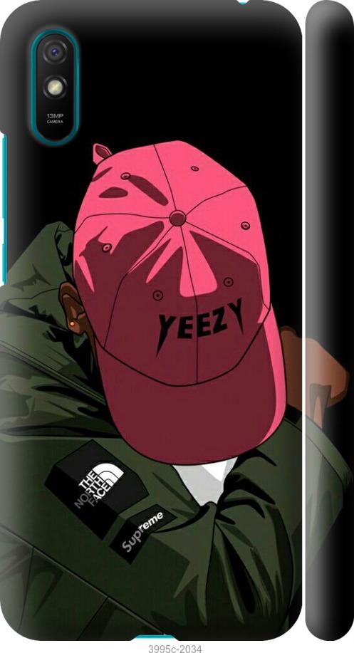 

Чехол на Xiaomi Redmi 9A logo de yeezy