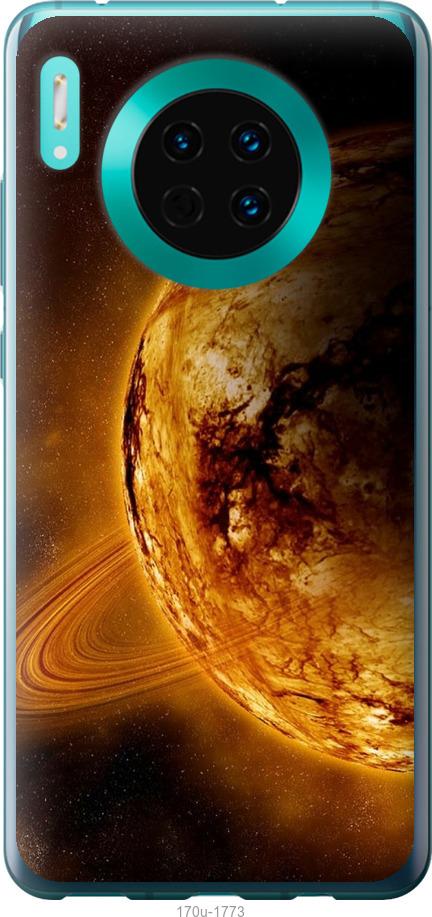 

Чехол на Huawei Mate 30 Жёлтый Сатурн