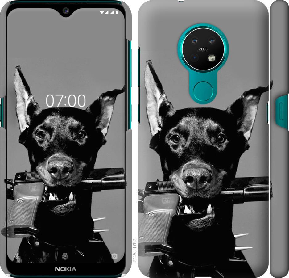 

Чохол на Nokia 6.2 Доберман
