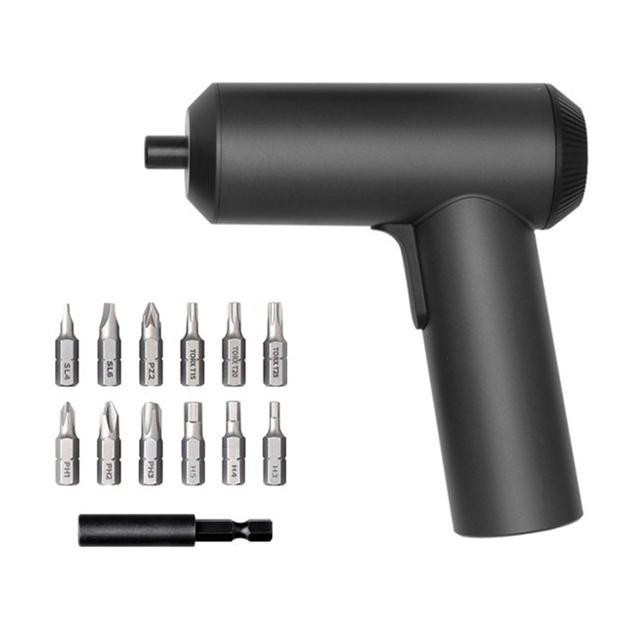 

Шуруповерт Xiaomi MiJia Electric Screwdriver 12 in 1 (MJDDLSD001QW) (Чорний)