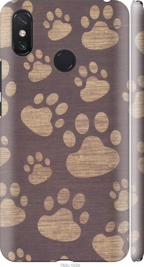 

Чехол на Xiaomi Mi Max 3 Следы тигра