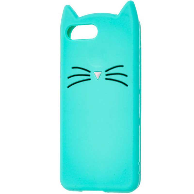 

Силиконовая накладка 3D Cat для Apple iPhone 7 / 8 (4.7") Бирюзовый (120403)