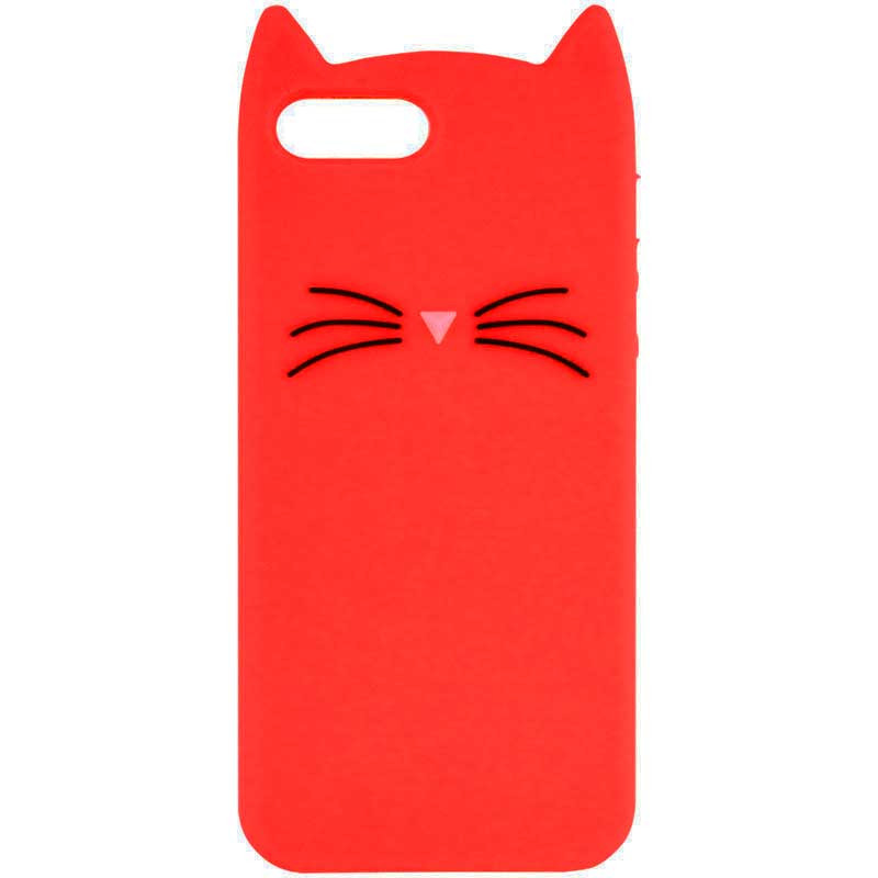 

Силиконовая накладка 3D Cat для Apple iPhone 7 plus / 8 plus (5.5") Красный (120412)