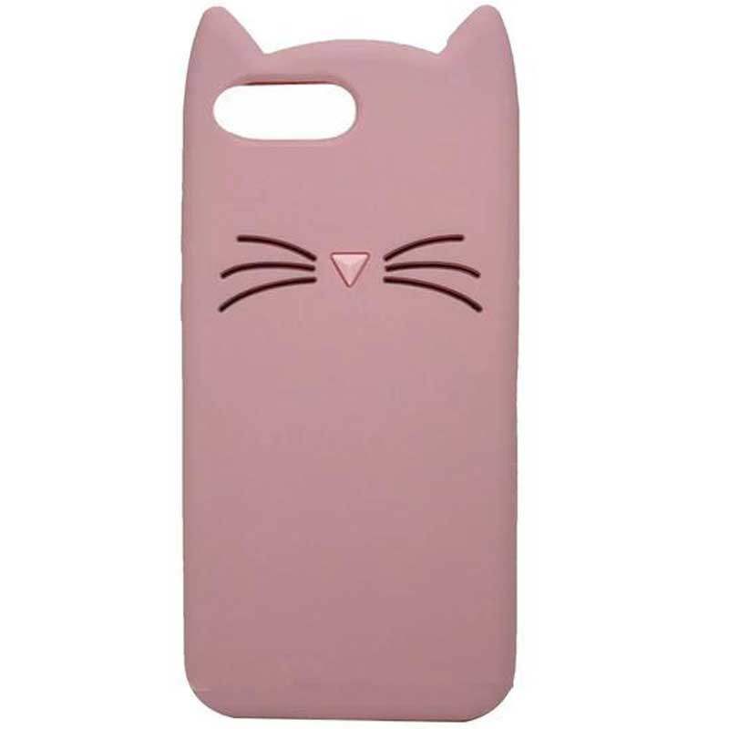 

Силиконовая накладка 3D Cat для Apple iPhone 8 plus (5.5'') Розовый (120415)