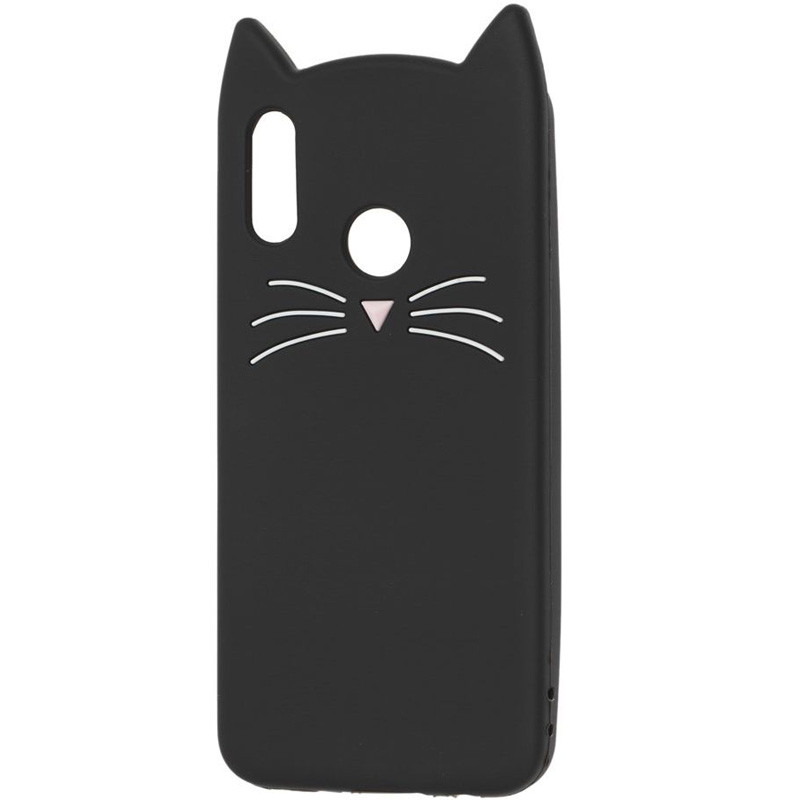 

Силиконовая накладка 3D Cat для Huawei P Smart+ (nova 3i) Черный (106792)