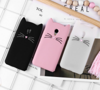 

Силиконовая накладка 3D Cat для Meizu M5 Note