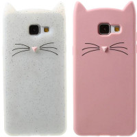 

Силиконовая накладка 3D Cat для Samsung A320 Galaxy A3 (2017)