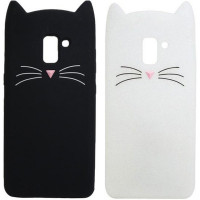 

Силиконовая накладка 3D Cat для Samsung A730 Galaxy A8+ (2018)