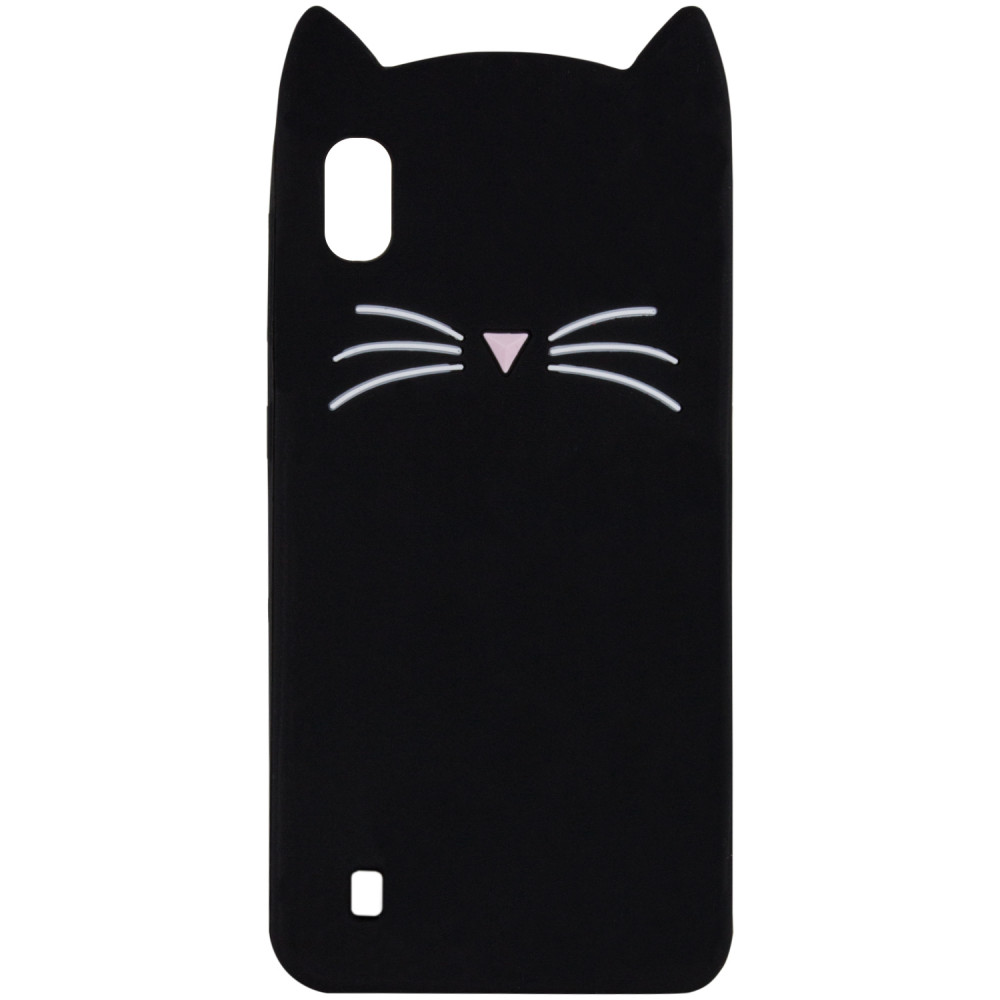 

Силиконовая накладка 3D Cat для Samsung Galaxy A10 (A105F) Черный (106807)