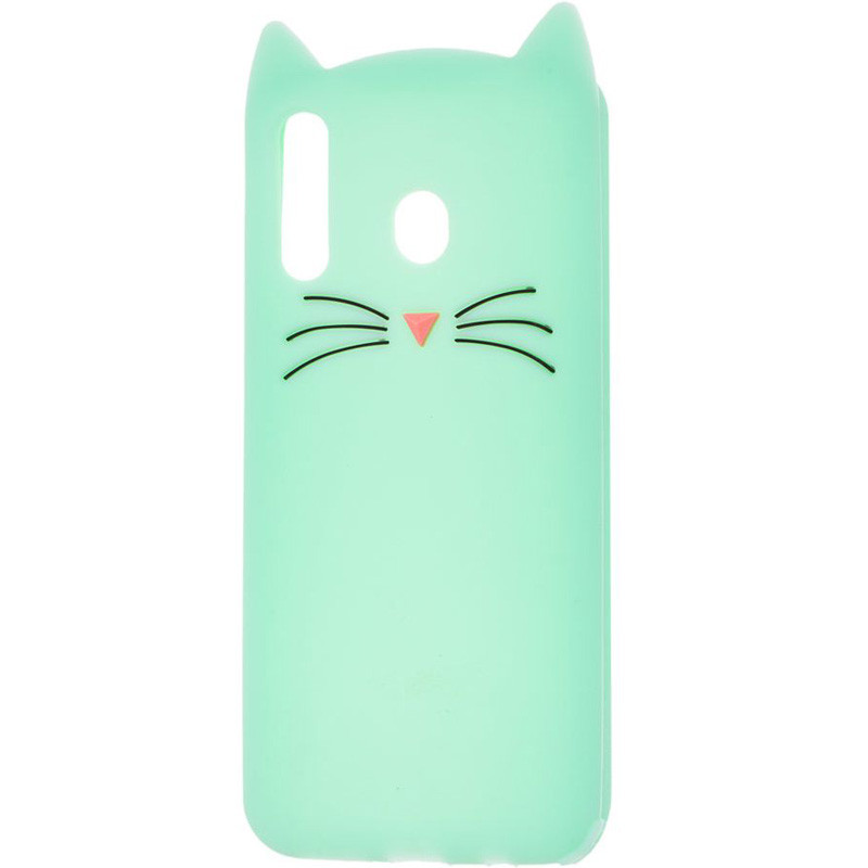 

Силиконовая накладка 3D Cat для Xiaomi Redmi Note 5 Pro / Note 5 (DC) Бирюзовый (106853)