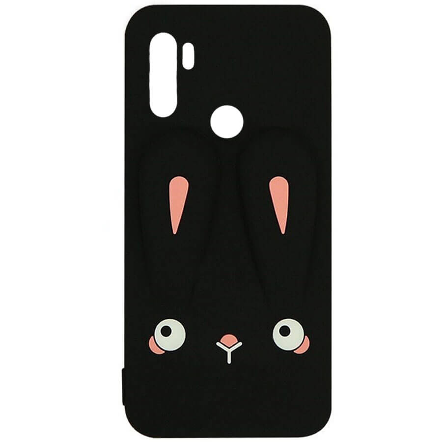 

Силиконовая накладка 3D Child Bunny для Xiaomi Redmi Note 8 Черный (116652)