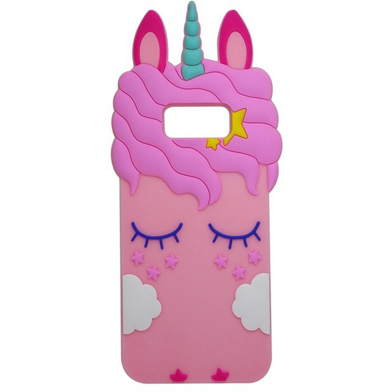 

Силиконовая накладка 3D Little Unicorn для Samsung G955 Galaxy S8 Plus Розовый, Единорог (98393)