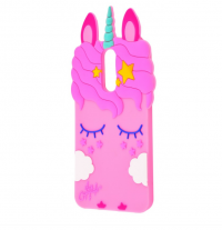 

Силиконовая накладка 3D Little Unicorn для Xiaomi Redmi 5 Plus / Redmi Note 5 (SC)