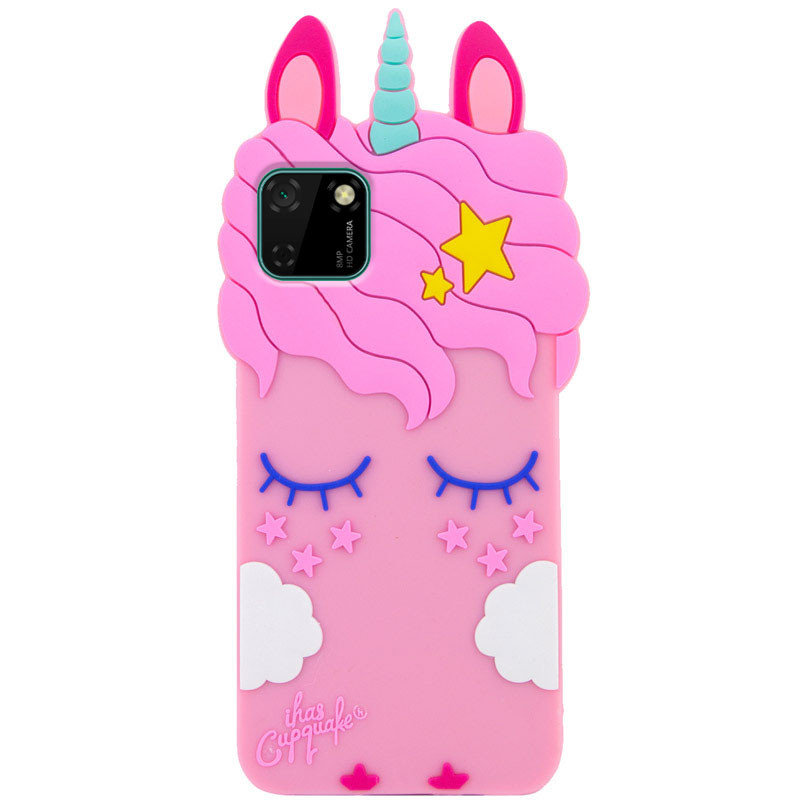 

Силиконовая накладка 3D Little Unicorn для Huawei Y5p Розовый, Единорог (151565)
