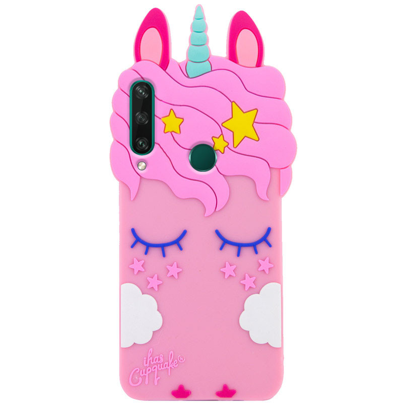 

Силиконовая накладка 3D Little Unicorn для Huawei Y6p Розовый, Единорог (151570)