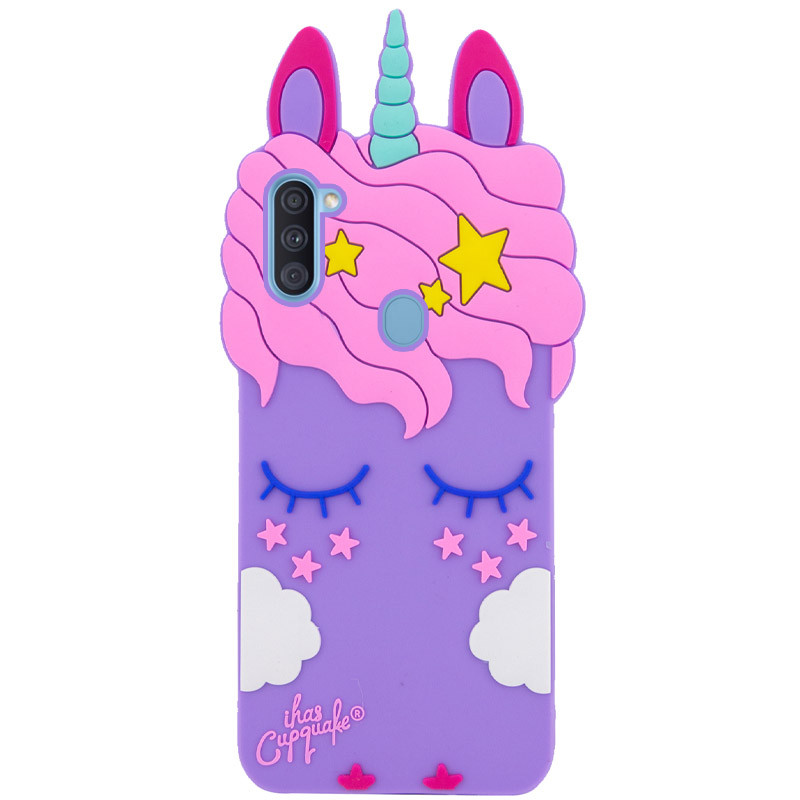 

Силиконовая накладка 3D Little Unicorn для Samsung Galaxy A11 Фиолетовый, Единорог (133970)
