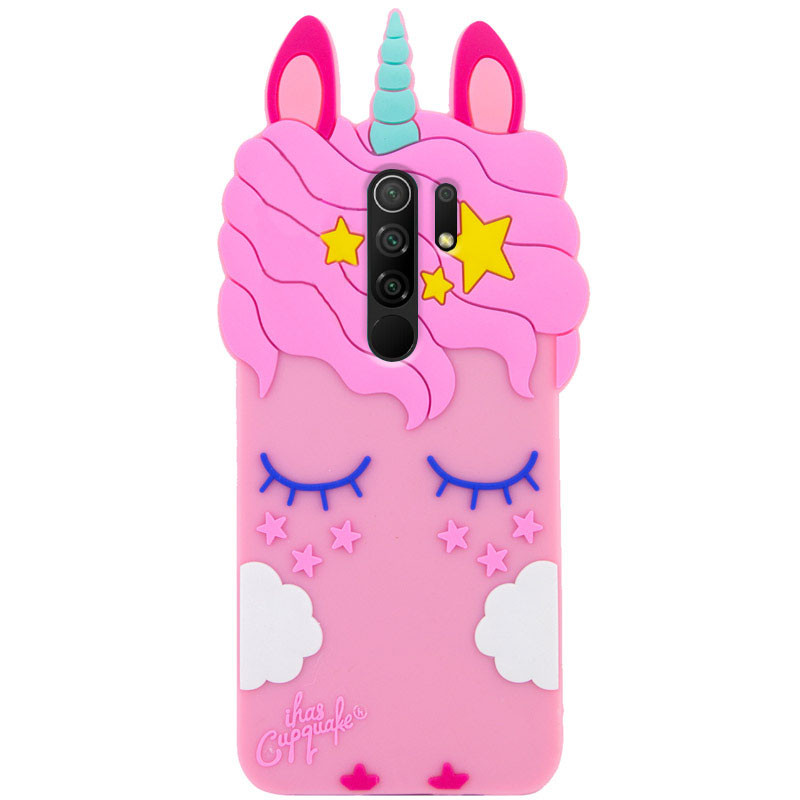 

Силиконовая накладка 3D Little Unicorn для Xiaomi Redmi 9 Розовый, Единорог (151505)