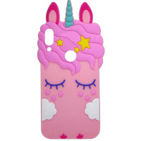 

Силиконовая накладка 3D Little Unicorn для Xiaomi Redmi Note 7 Pro