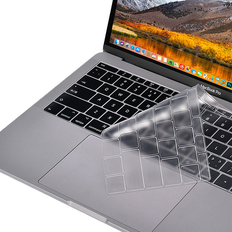 

Силіконова накладка на клавіатуру для Apple MacBook Air 13 (2018) (Прозорий)