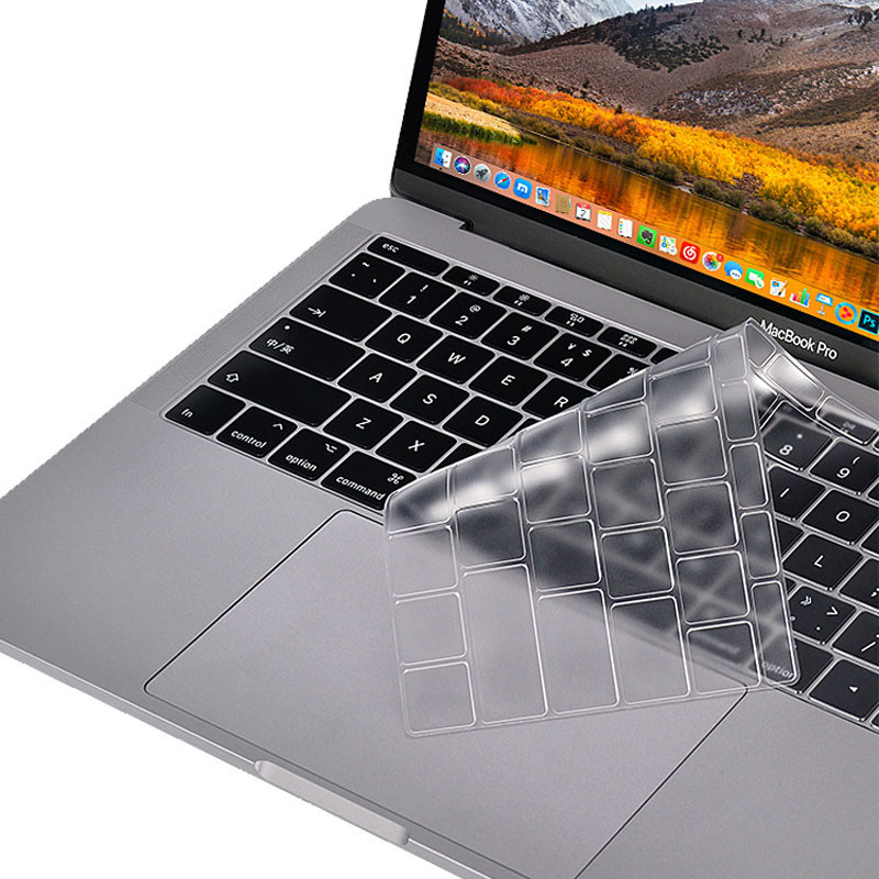 

Силиконовая накладка на клавиатуру для Apple MacBook Pro 13.3" (2020) (A2289 / A2251) Прозрачный (170616)