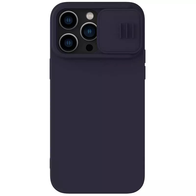 

Силиконовая накладка Nillkin Camshield Silky для Apple iPhone 14 Pro (6.1") Фиолетовый (267538)