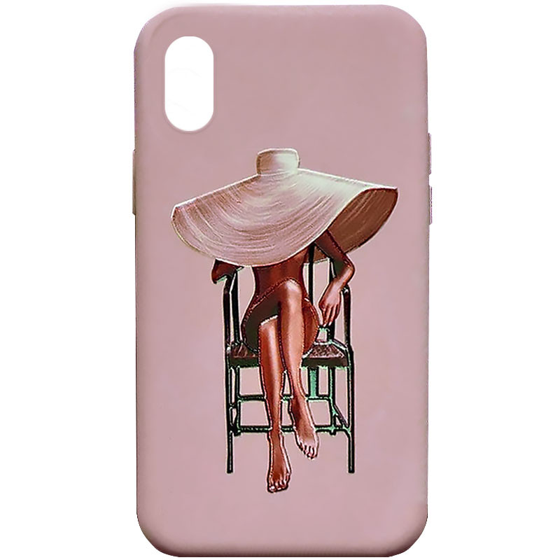 

Силіконовий чохол Art Series для Apple iPhone X (5.8") (Pink Sand)