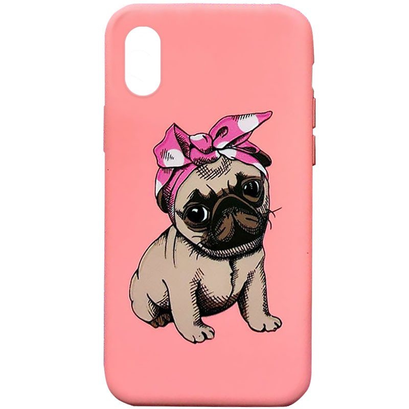 

Силіконовий чохол Art Series для Apple iPhone XR (6.1") (Pink)