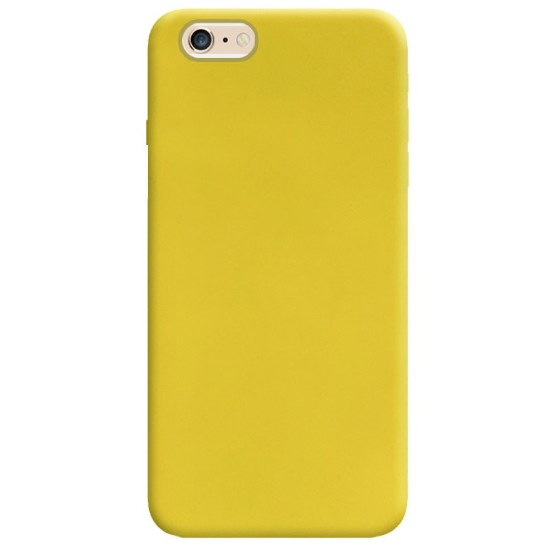 

Силиконовый чехол Candy для Apple iPhone 6/6s plus (5.5") Желтый (155226)
