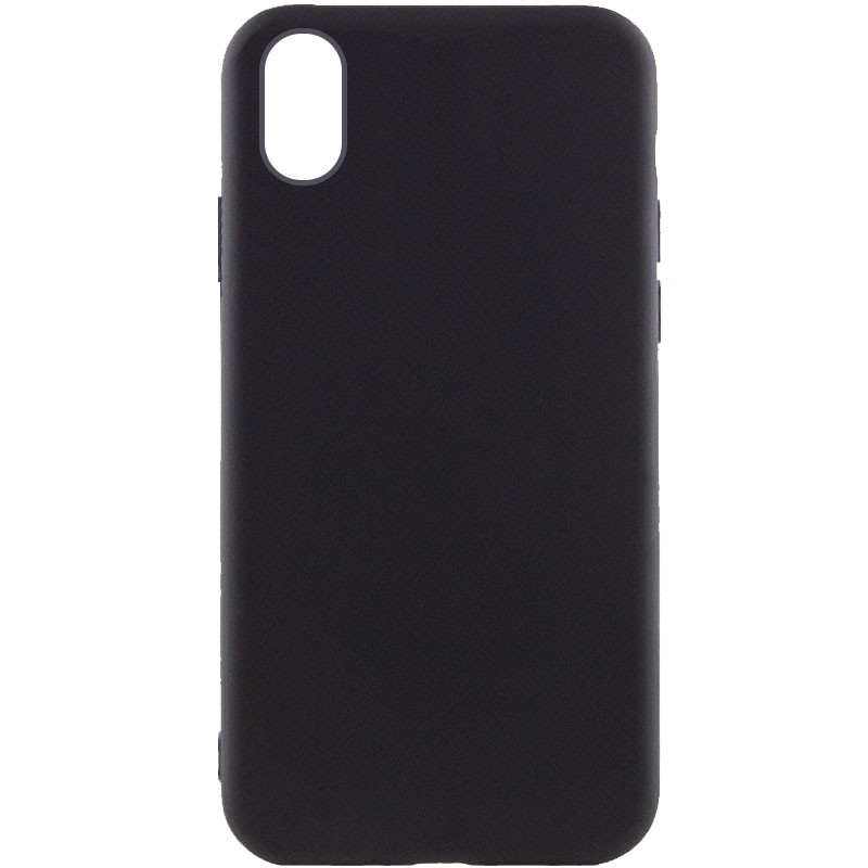

Силиконовый чехол Candy для Apple iPhone X / XS (5.8") Черный (155251)