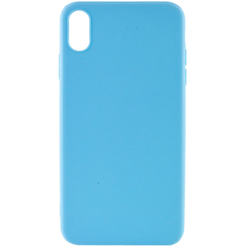 

Силиконовый чехол Candy для Apple iPhone X / XS (5.8") Голубой (155240)