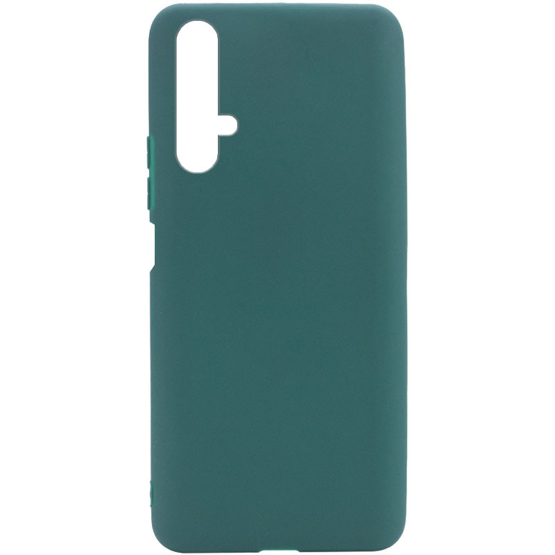 

Силиконовый чехол Candy для Huawei Nova 5T Зеленый / Forest green (149110)