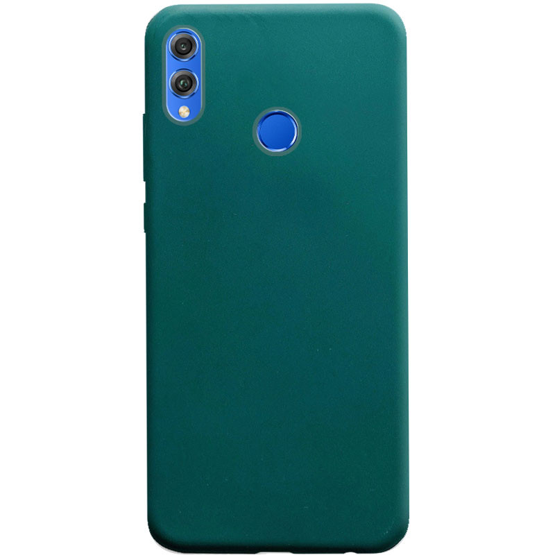 

Силіконовий чохол Candy для Huawei Honor 8X (Зелений / Forest green)