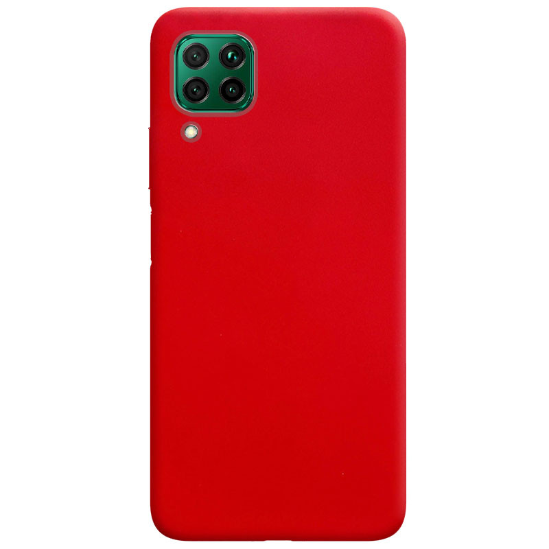 

Силиконовый чехол Candy для Huawei P40 Lite Красный (155186)