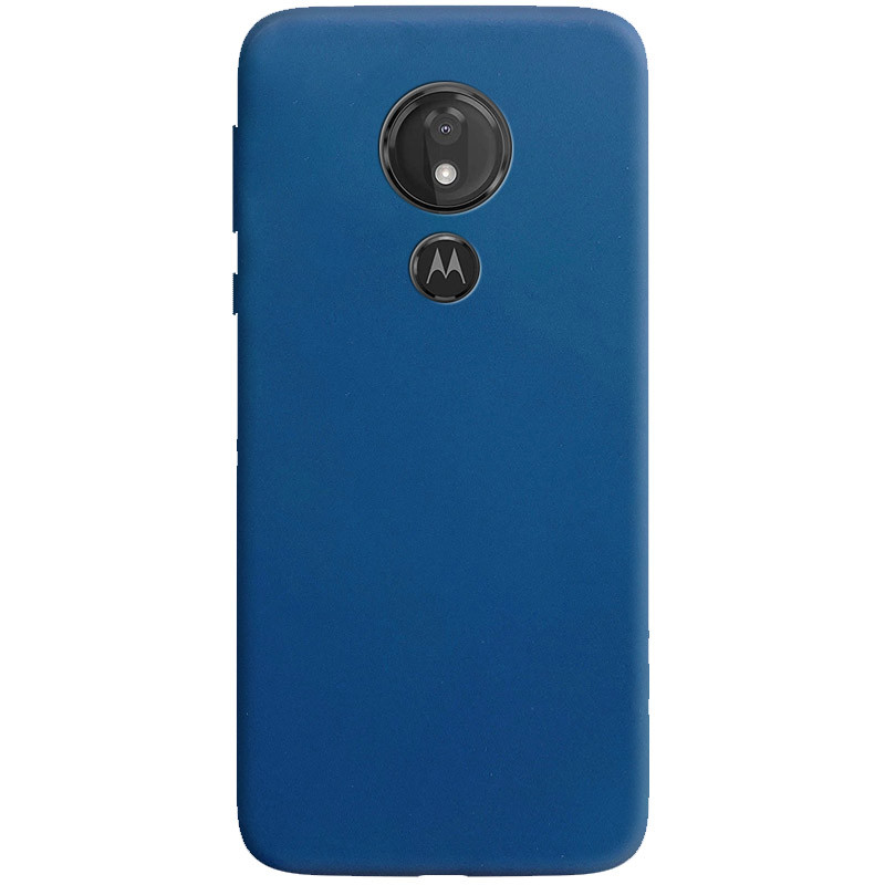

Силиконовый чехол Candy для Motorola Moto G7 Play Синий (148954)