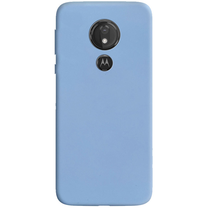 

Силиконовый чехол Candy для Motorola Moto G7 Power Голубой / Lilac Blue (148850)