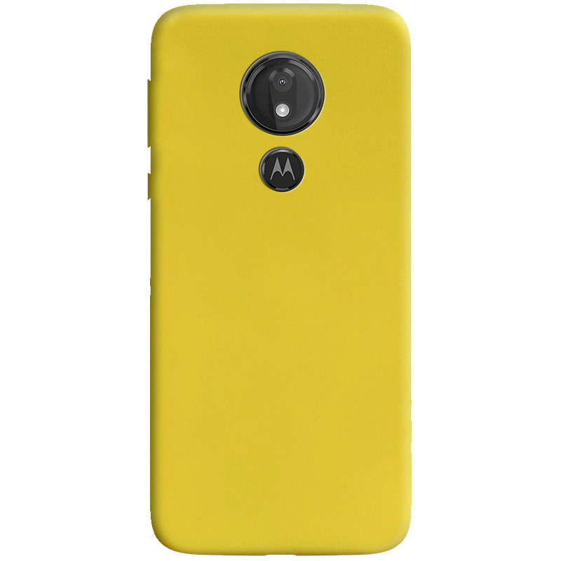 

Силиконовый чехол Candy для Motorola Moto G7 Power Желтый (148851)